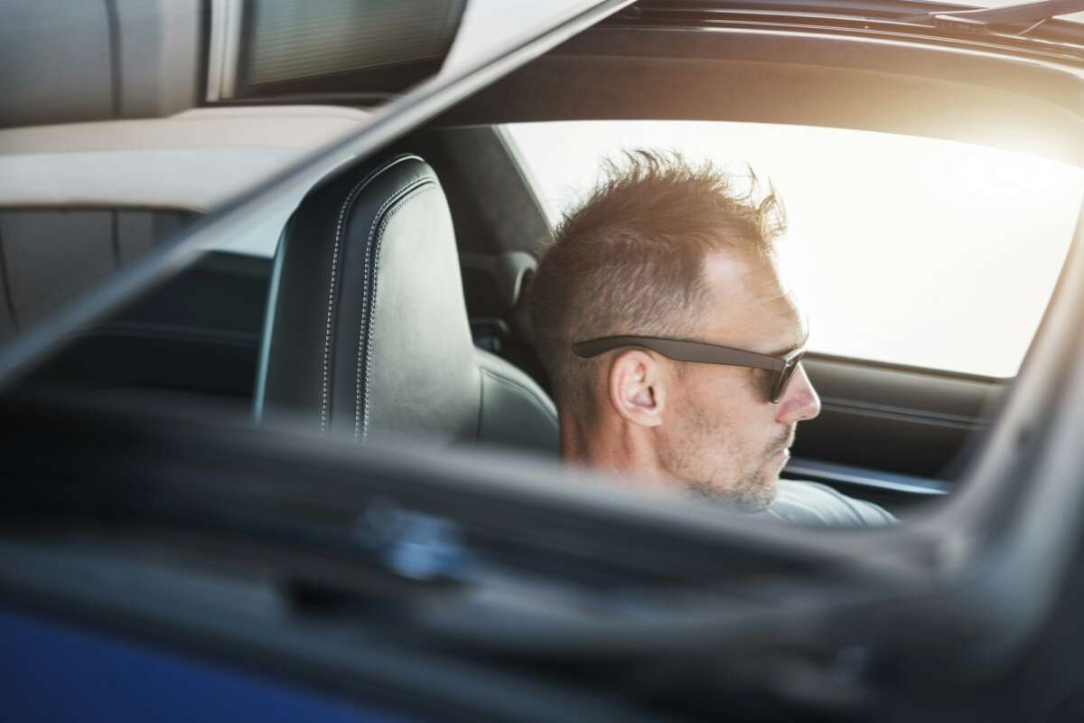 Summer Driving with Sunroof Opened